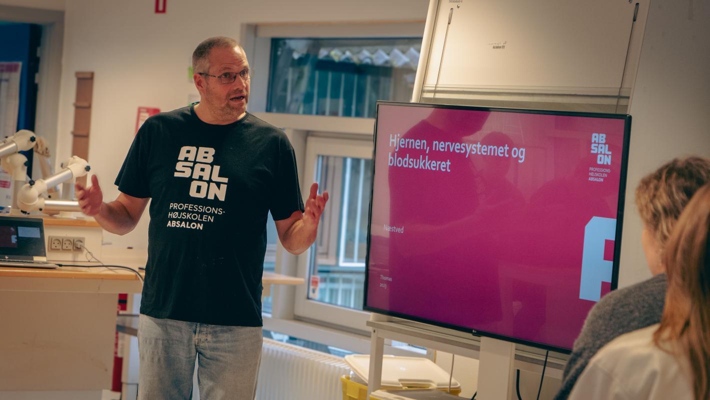 Foto af undervisningssituation